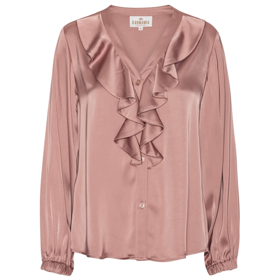 Karmamia Sophia Bluse, Semi Rich Vintage Rose