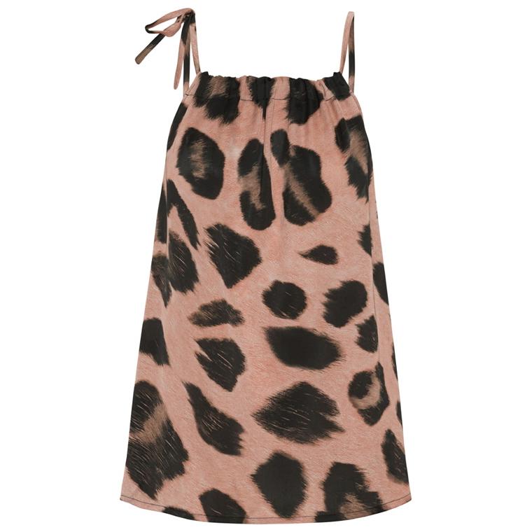 Karmamia Tie Top, Blush Maxi Leo
