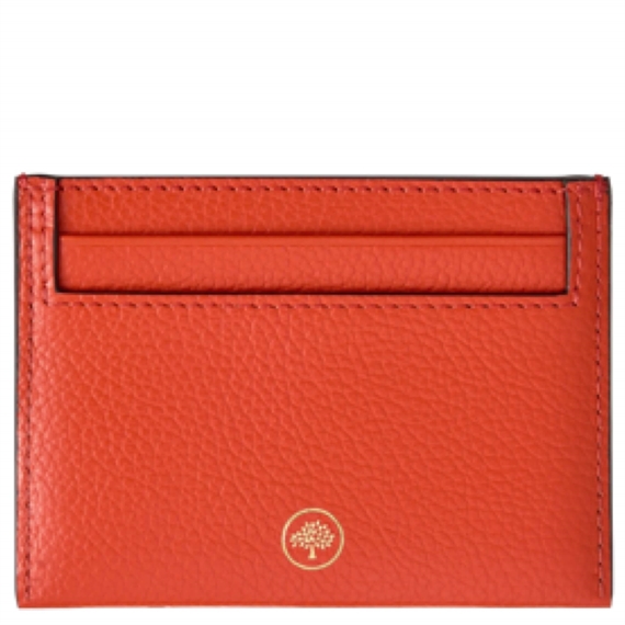 Mulberry Credit Card Slip Coral Orange