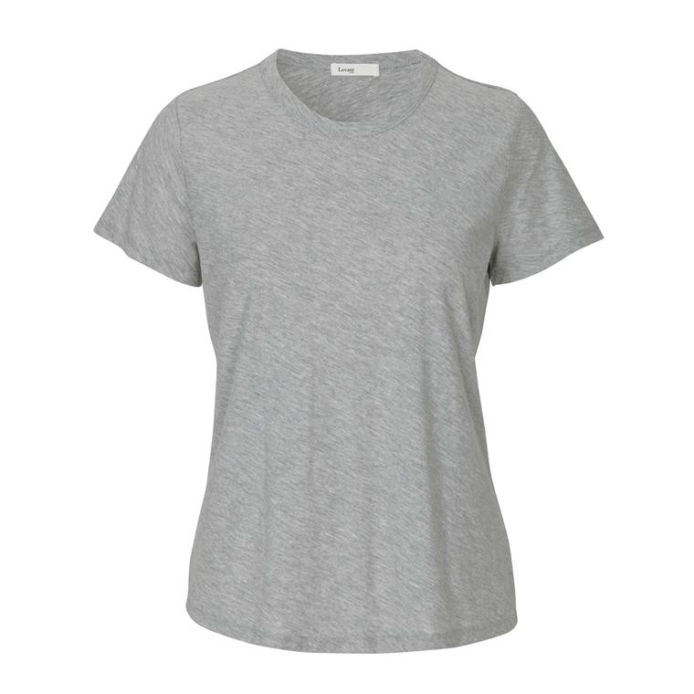 Levete Room LR-ANY 1 T-shirt, Grey Melange