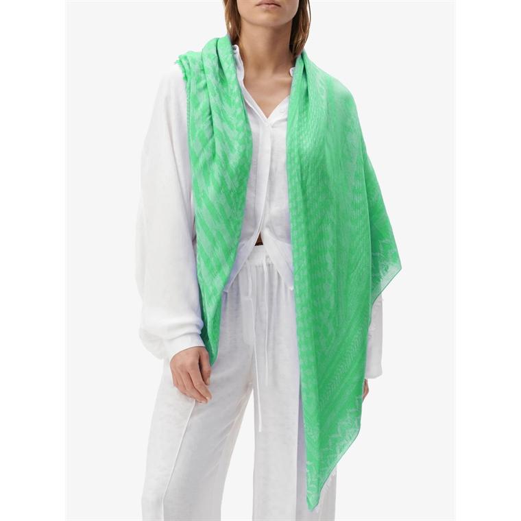 Lala Berlin Scarf Arian, Light Apple Green