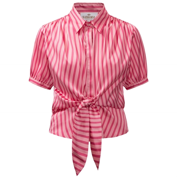 Karmamia Lee Skjorte (Short), Candy Stripe