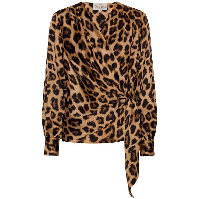 Karmamia Ines Bluse, Leopard