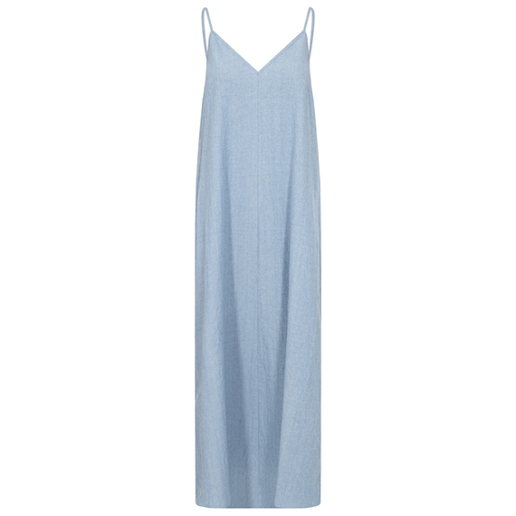 Levete Room LR-LENNON 4 Kjole, Blue Cotton