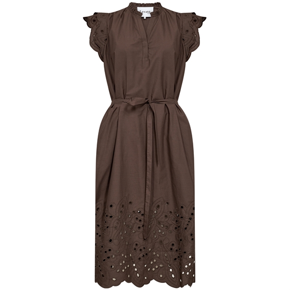 Levete Room LR-GROLET 7 Kjole, Chocolate