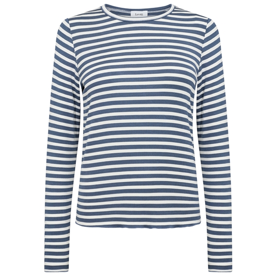 Levete Room LR-IKA 11 Bluse, Vintage Indigo