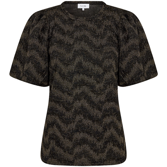 Levete Room LR-JONE 4 Bluse, Black Combi
