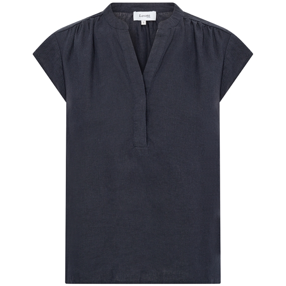 Levete Room LR-NAJA 19 Bluse, Dark Navy