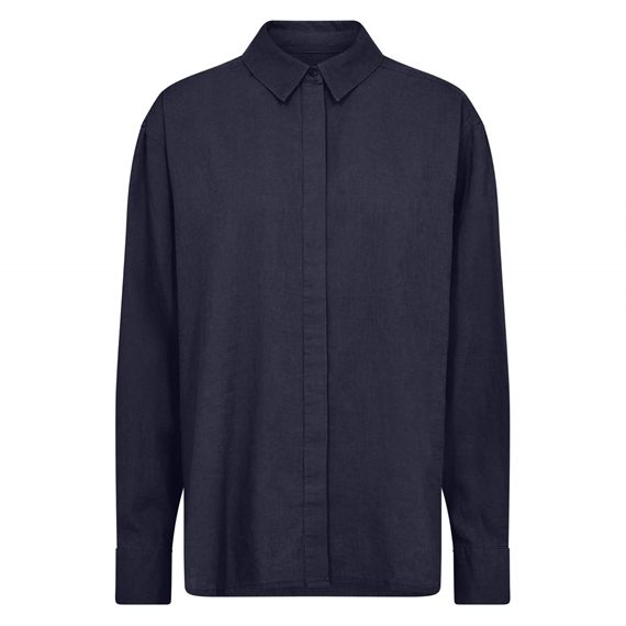 Levete Room LR-NAJA 20 Skjorte, Dark Navy 