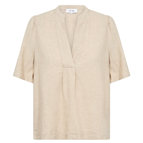 Levete Room LR-NAJA 32 Bluse, Island Fossil Melange