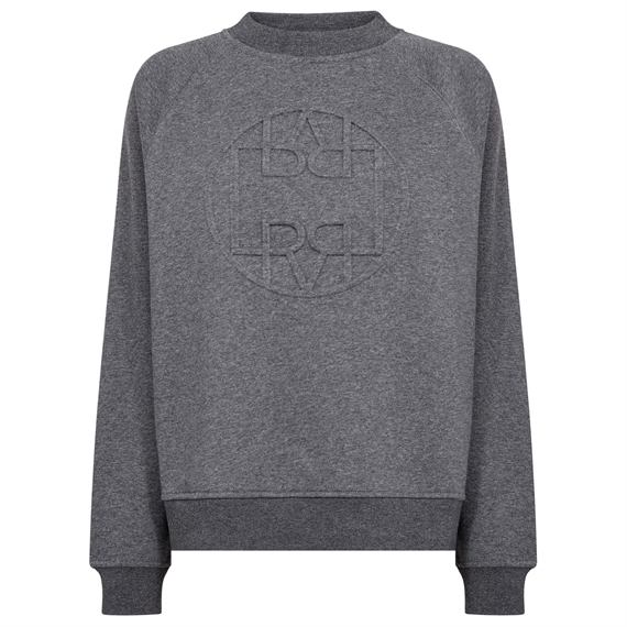 Levete Room LR-NUKA 11 Sweatshirt, Dark Grey Melange