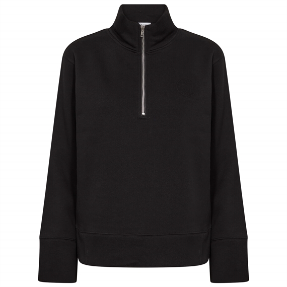 Levete Room LR-NUKA 14 Zip-Sweatshirt, Sort