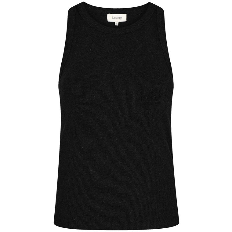 Levete Room LR-NUMBIA 1 Tanktop, Sort