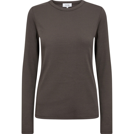 Levete Room LR-NUMBIA 3 T-shirt, Coffee