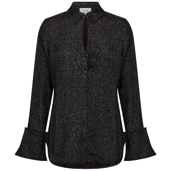 Levete Room LR-OTIS 3 Skjorte, Black Combi