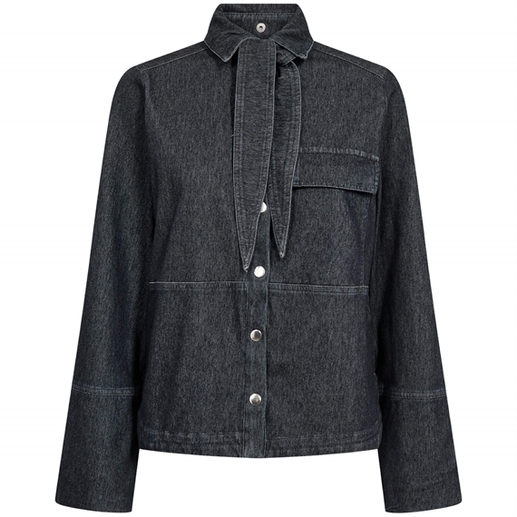 Levete Room LR-TITUS 2 Skjorte, Mid Blue Denim