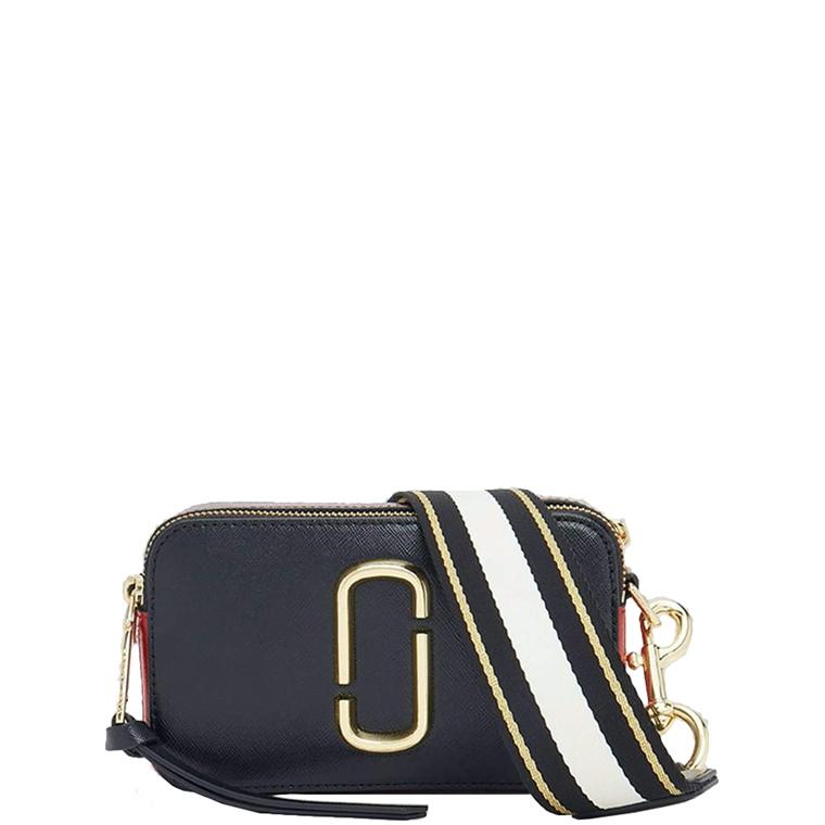 Marc Jacobs The Snapshot Taske, Black/Red