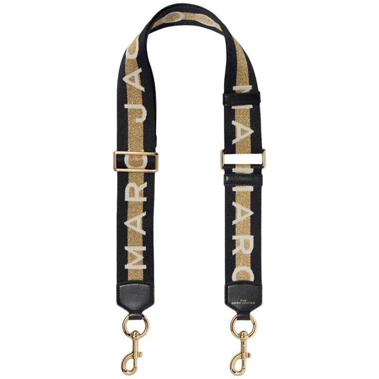 Marc Jacobs The Webbing Strap, Gold/Multi