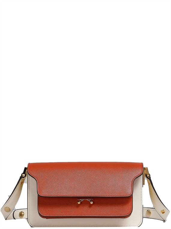 MARNI Trunk Bag EW, Tabasco/Talc/Lemon