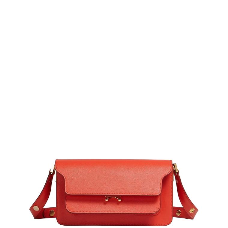 MARNI Trunk Bag EW, Indian Orange