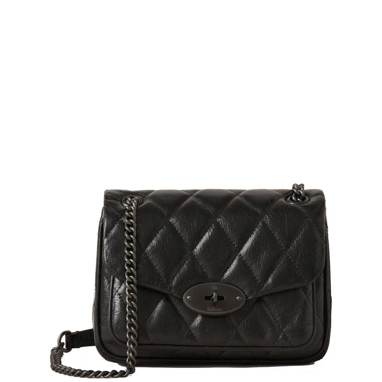 Mulberry Mini Darley Shoulder Bag Quilted Shiny