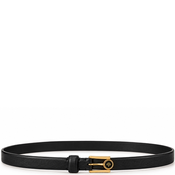 Mulberry Logo Spinning Belt Black
