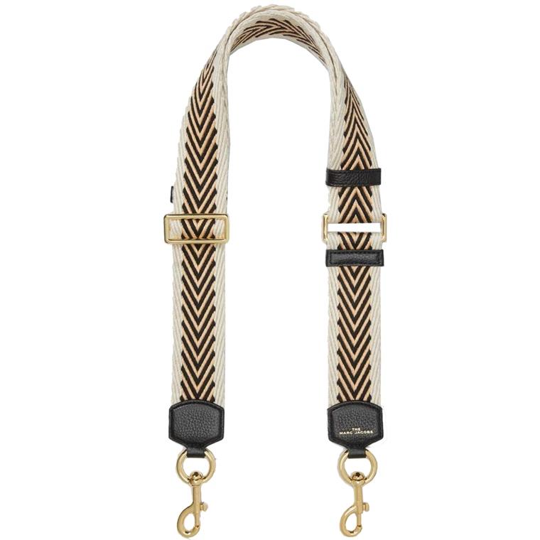 Marc Jacobs The Arrow Webbing Strap, Black Multi