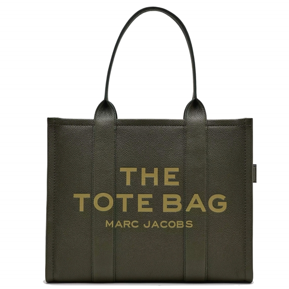 Marc Jacobs The Leather Large Tote Bag, Forest 