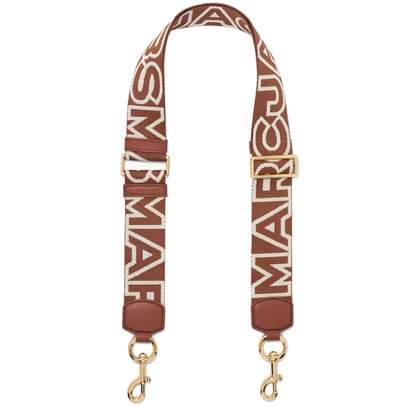 Marc Jacobs The Outline Logo Webbing Strap, Argan Oil Multi