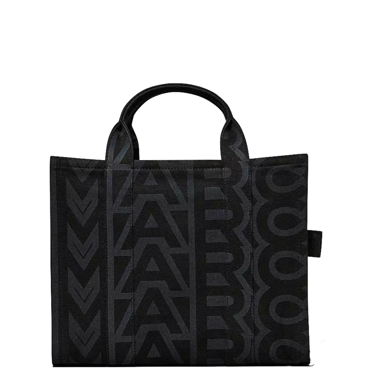 Marc Jacobs The Outline Monogram Medium Tote Bag, Black Multi