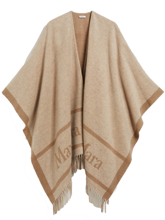 Max Mara Hilde Poncho, Sand 