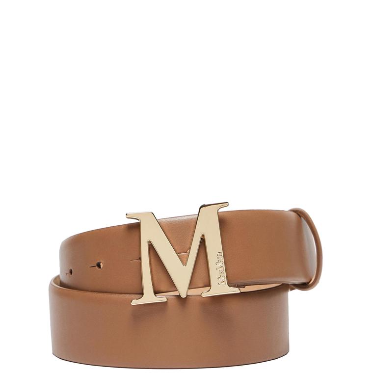 Max Mara MGRAZIATA Bælte, Hazelnut Brown