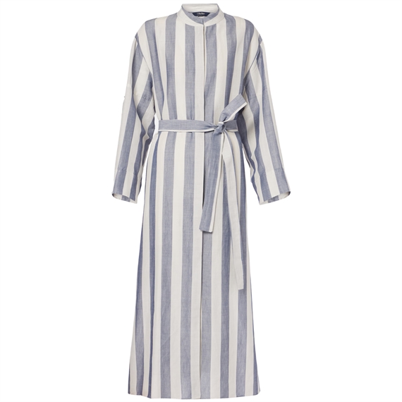 \'S Max Mara Rima Kjole, Navy Big Stripe