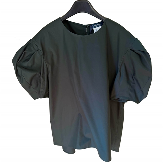 Max Mara SMMSABRINA Bluse, Grøn