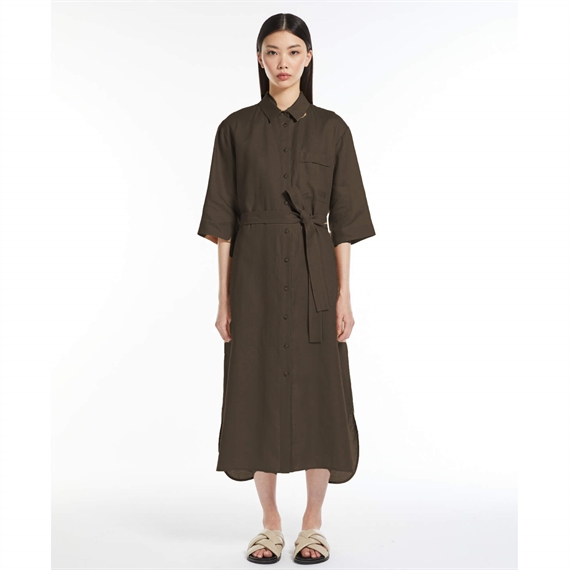 Max Mara Salute Kjole, Dark Green  