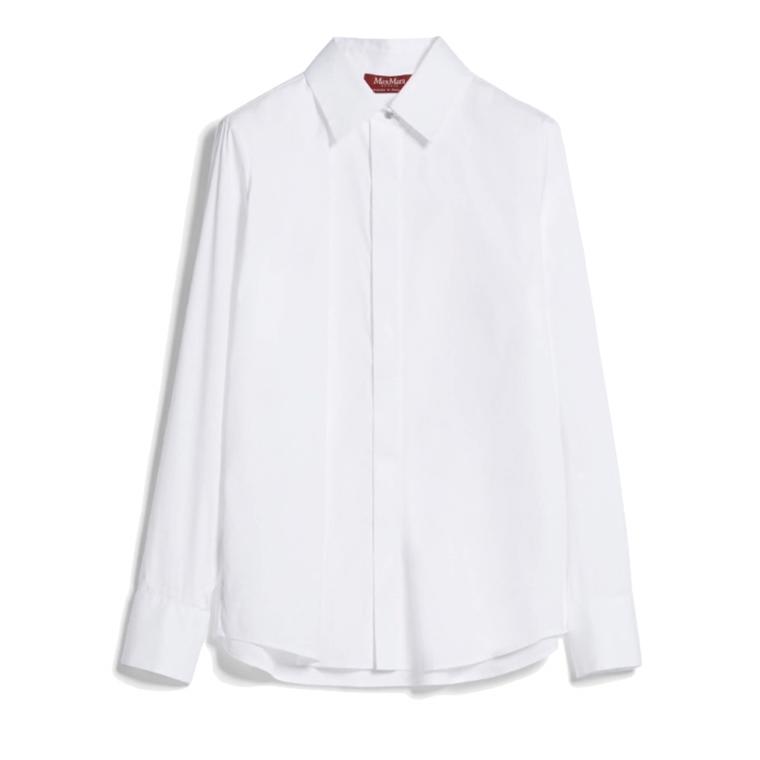 Max Mara Studio ABATE Skjorte, Hvid