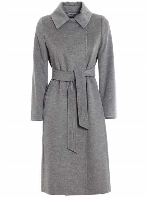 Max Mara Studio BCOLLAG Jakke, Medium Grey Melange 