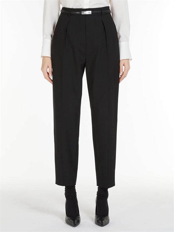 Max Mara Studio Broise Bukser, Sort