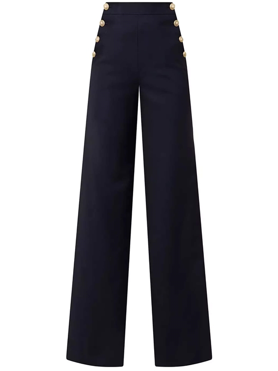 Max Mara Studio Cammeo Bukser, Navy 