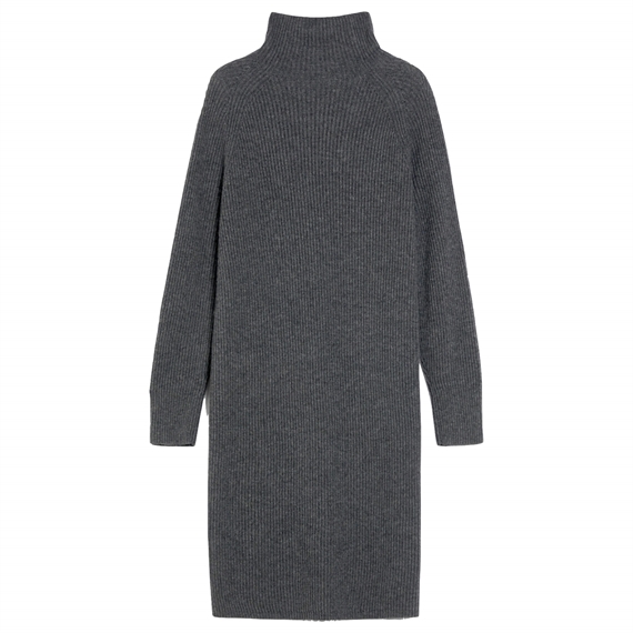 Max Mara Studio Ebridi Strikkjole, Medium Grey Melange