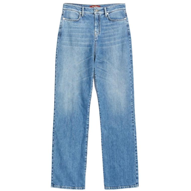 Max Mara Studio GAIA Jeans, Blue Denim