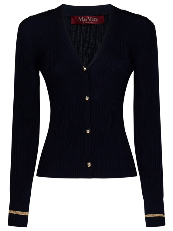 Max Mara Studio Jerry Cardigan, Sort