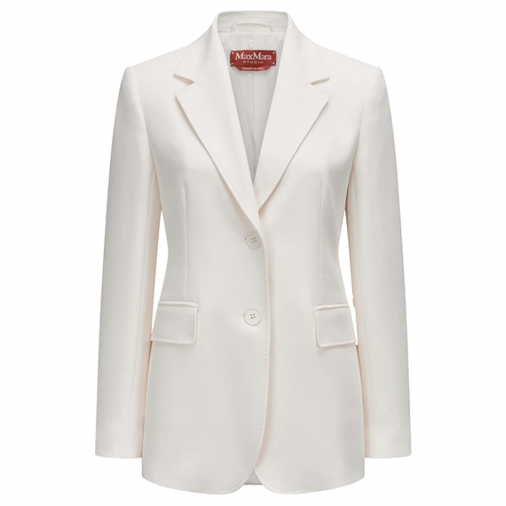 Max Mara Studio Linz Blazer, Hvid 