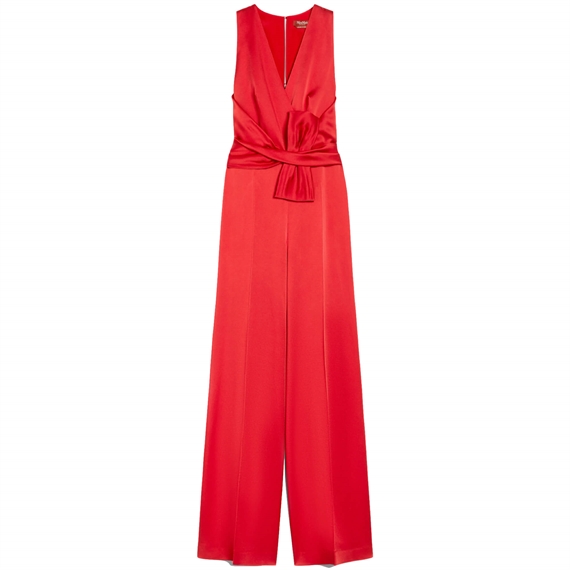 Max Mara Studio Pomez Jumpsuit, Rød