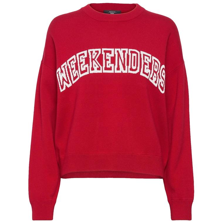 Weekend Max Mara Tenzone Sweater, Rød