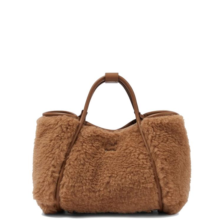 Max Mara TMARIXS Teddy Tote, Camel