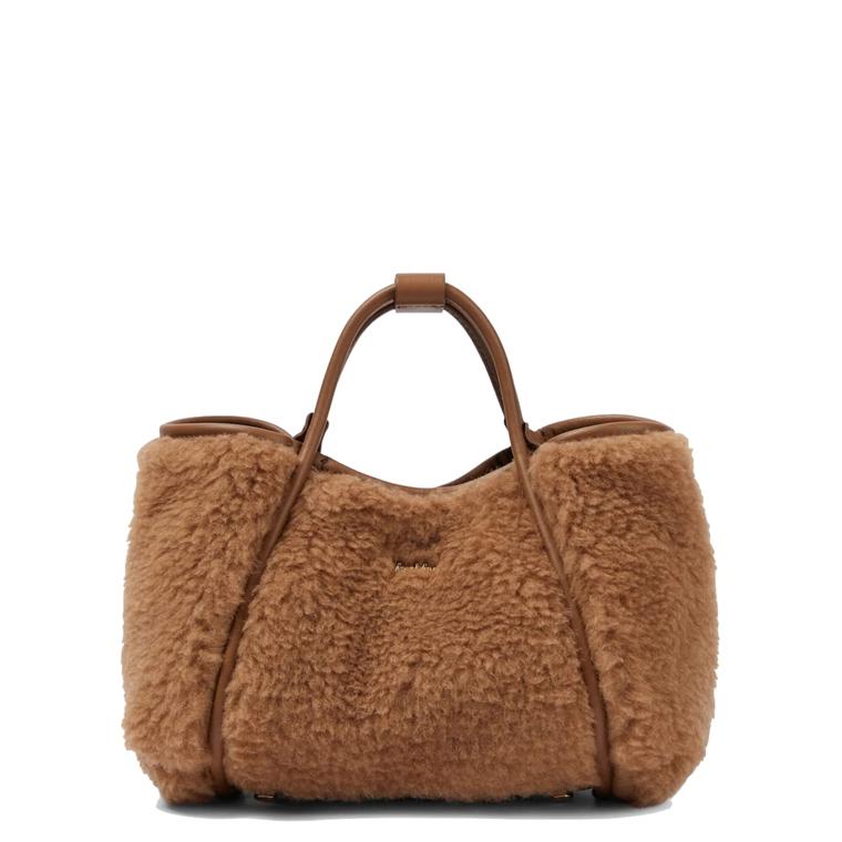 Max Mara Tmarixs Teddy Tote, Camel