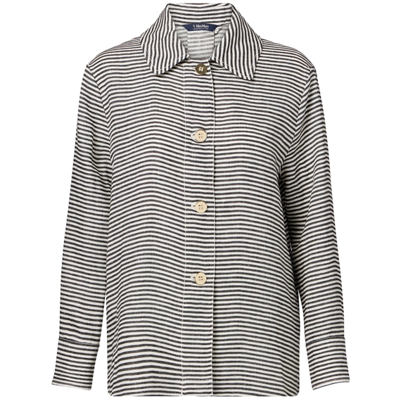 \'S Max Mara ZAMIA Skjorte, Black Stripe