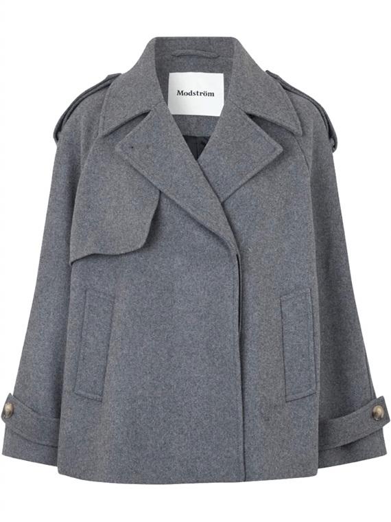 Modstrom EsmundMD Jakke, Dark Grey Melange