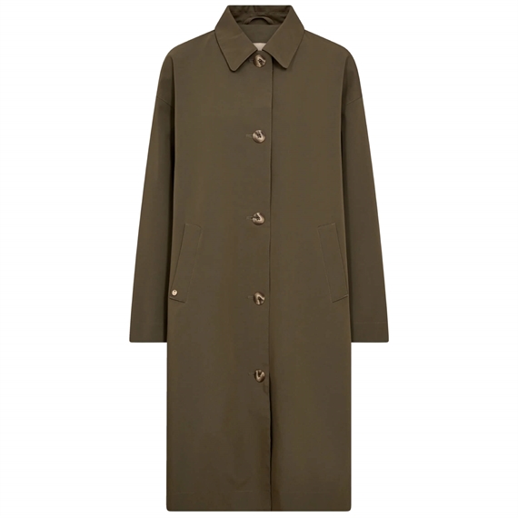 Mos Mosh Bora Rain Trenchcoat, Sea Turtle